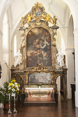 Fototapeta na wymiar Barockkirche St. Georg - Ochsenhausen