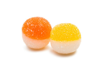 marmalade candy isolated