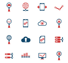 social network icon set