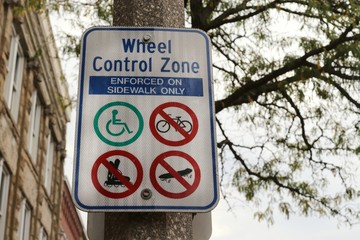 Wheel Control Zone