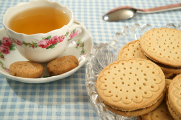 Cup of tea and Cookies