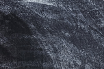 Texture of dark chalkboard. Black vintage background.