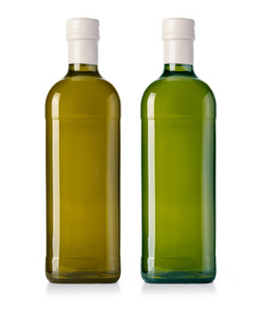glass oil olive bottle