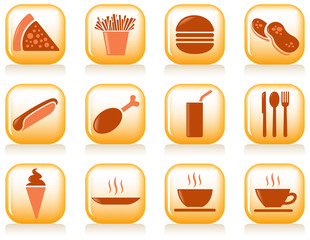 fast food symbols