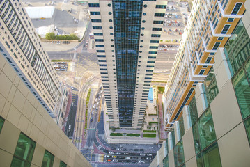 Fototapeta na wymiar 54th floor of the hotel