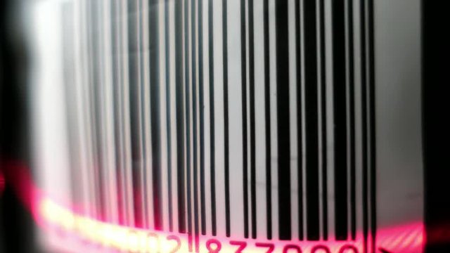 Scanning Barcode With Red Laser Scanner