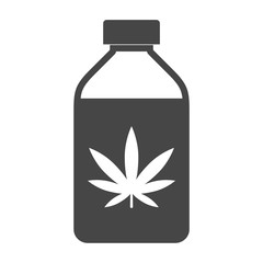 Marijuana leaf icon