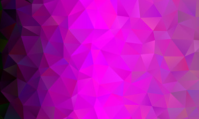 Pink low poly background