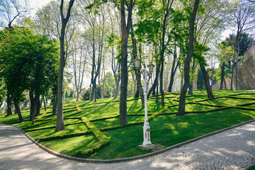 Gulhane Park  in  Istanbul