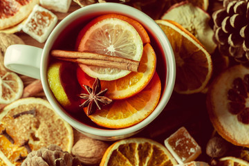 Christmas mulled wine