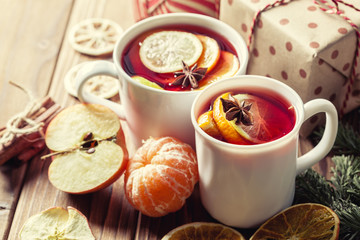 Christmas mulled wine