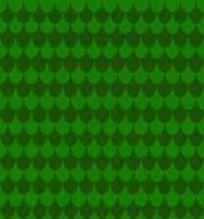 green fish snake scale skin simple seamless pattern vector backgoround
