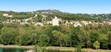 Rive droite du Rhône à Avignon