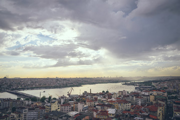 Istanbul view from above
