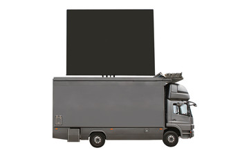 mobile led display truck