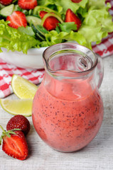 Strawberry fresh sauce