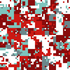 Christmas Pixel Pattern