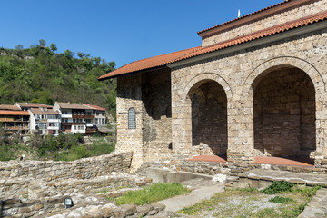 Fototapeta na wymiar Medieval Holy Forty Martyrs Church in city of Veliko Tarnovo, Bulgaria