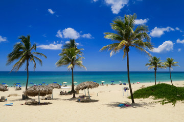 Fototapeta na wymiar Playa del Este auf Kuba
