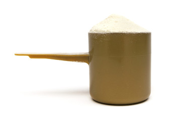 Isolated Powder With Measuring Cup
