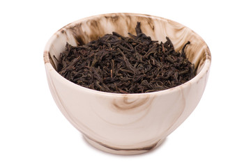 Leaf tea in a pial