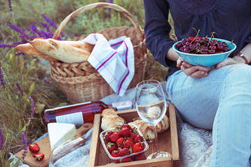Picnic in the meadow