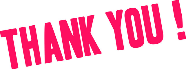 Thank You Word Cloud on a white background.