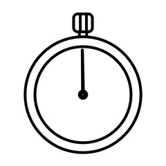 Old vintage chronometer icon vector illustration graphic design