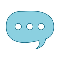 speech bubble isolated icon vector illustration design