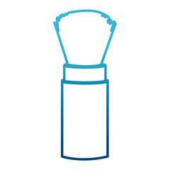 Brush make up icon vector illustration graphic design