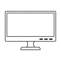 Fototapeta premium monitor computer isolated icon vector illustration design