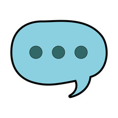 speech bubble isolated icon vector illustration design