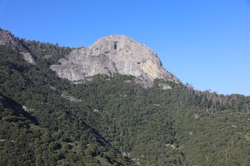 Moro Rock in Sequioa National Park. California. USA