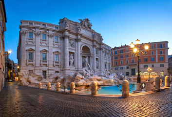 Plakat Fountain di Trevi in Rome, Italy