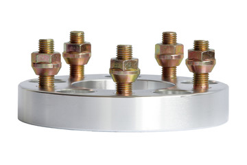 Light alloy wheel spacer 25mm made by CNC lathe machine. Use to increase the wheelbase of the car...