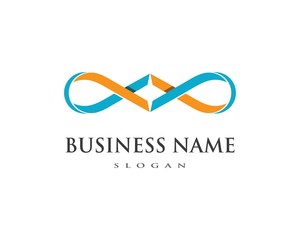 Infinity logo template