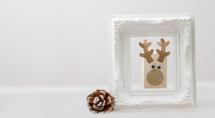 Merry Christmas and happy holidays concept background.DIY