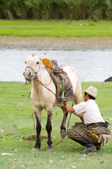 saddling