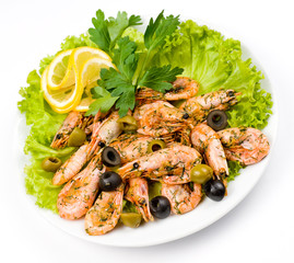 fried shrimps
