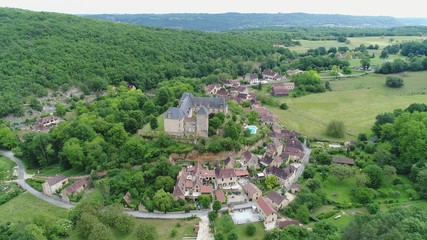 Fototapeta na wymiar France Dordogne Village de Berbiguière