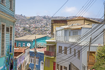 pacific ocean chili valparaiso street art