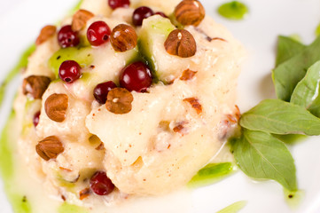fruit and nut dessert
