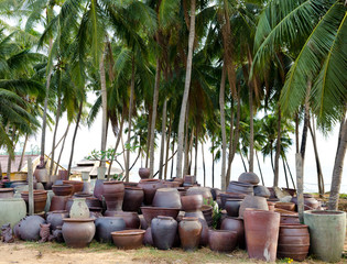 Obraz premium earthenware pots