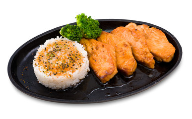 grilled salmon