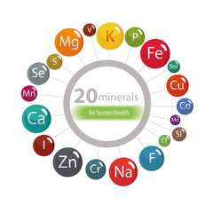 20 minerals