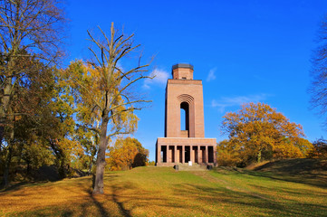 Burg Bismarckturm - Burg Bismarck tower in Spree forest