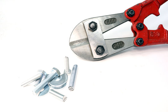 The flat-nose pliers.