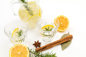 Fototapeta premium デトックスウォーター Herbal detox water