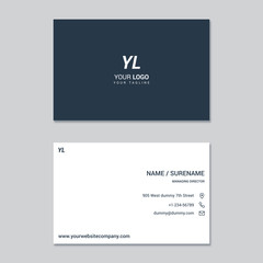 Minimalist and Modern business card template