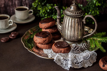 Christmas Chocolate Cookies